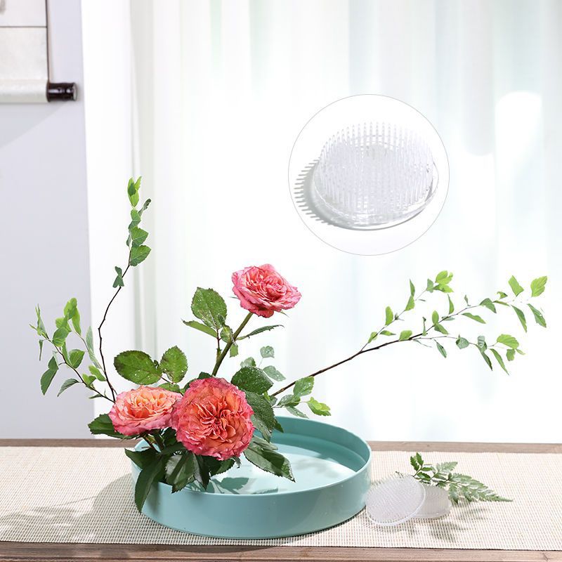 원형 이케바나 줄기 홀더 흡착판 투명 꽃꽂이 받침대 꽃 - Florist Supply Bulk 리뷰 및 가격