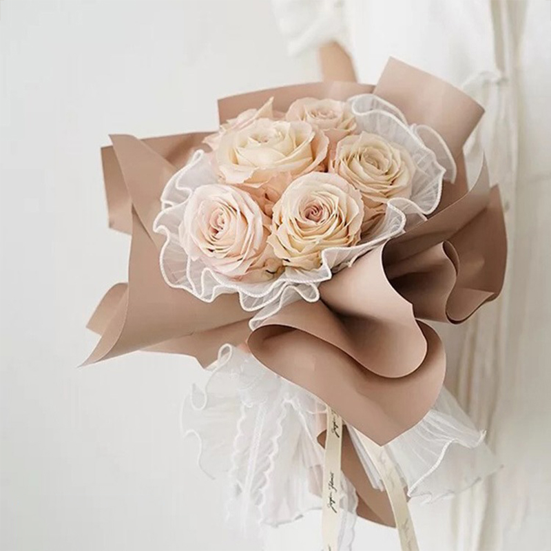 포장재료 28X400cm 꽃 포장지 펄 웨이브 원사 레 - Florist Flower Supply 리뷰 및 가격