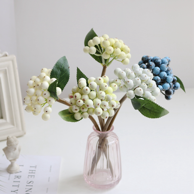 1Pcs 인공 베리 줄기 꽃 머리 플라스틱 가짜 꽃다발 - Florist Supply Bulk 리뷰 및 가격